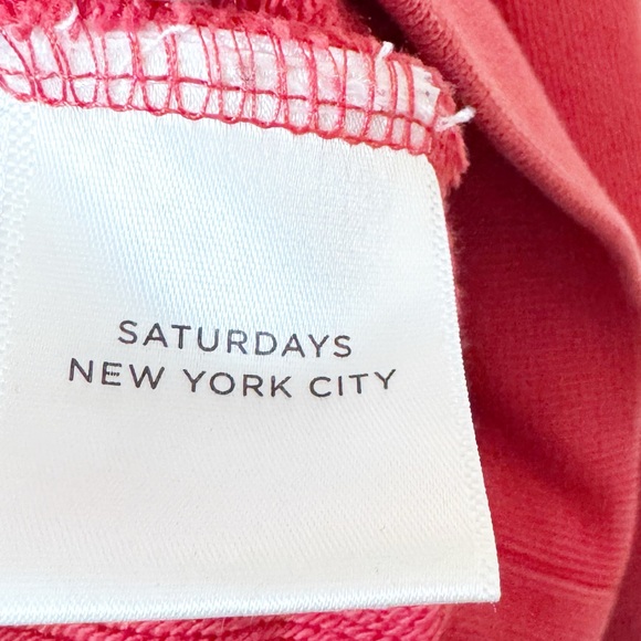 Saturdays New York City Bold Red  Hoodie - Picture 6 of 11